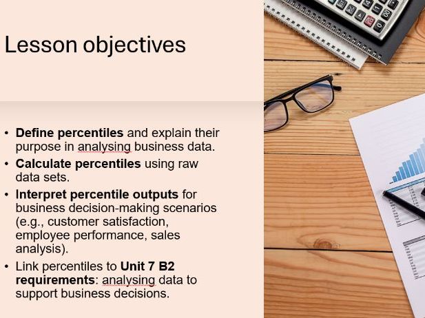 Percentiles in Business