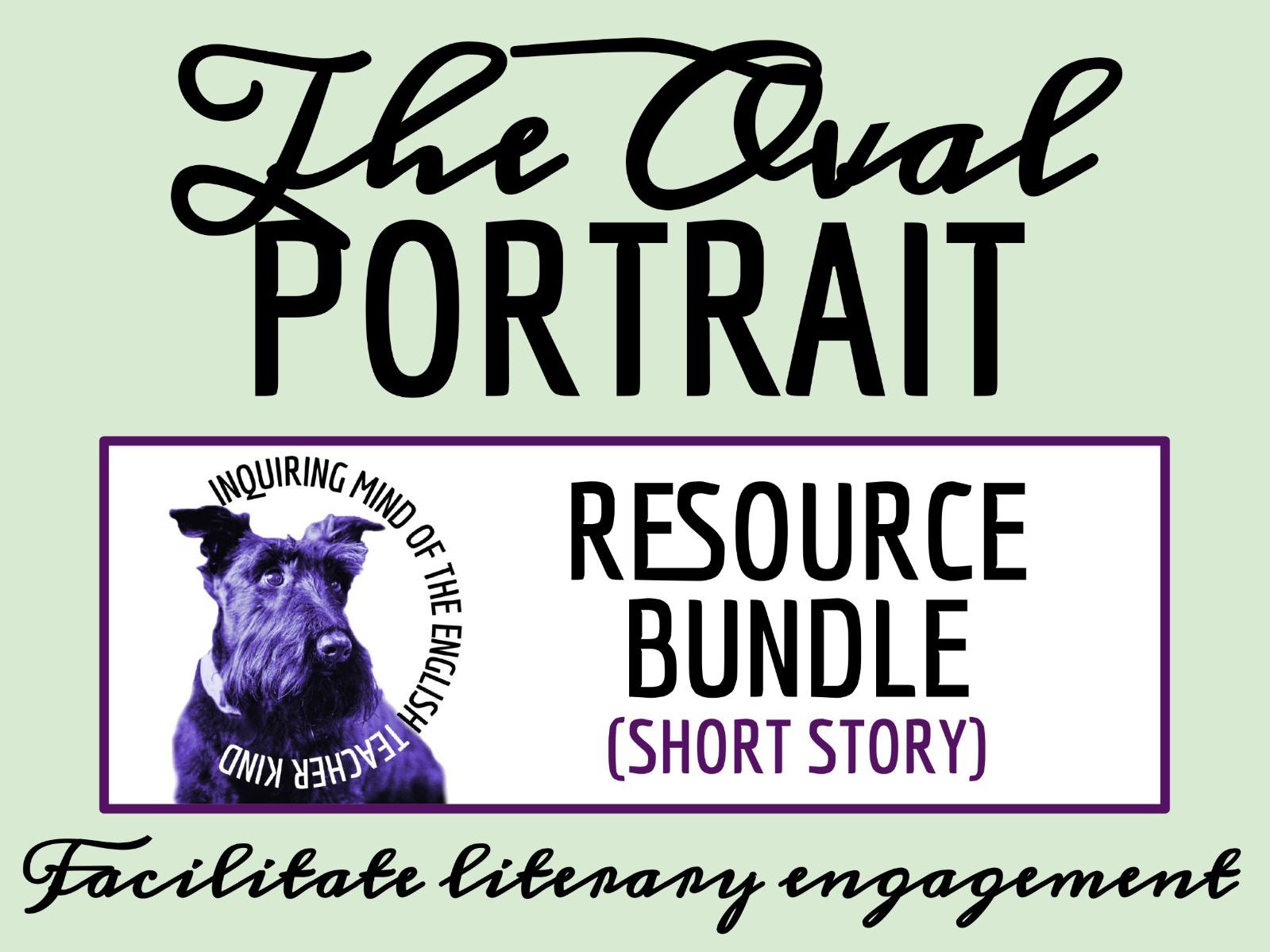 "The Oval Portrait" by Edgar Allan Poe Quiz, Worksheets, Vocabulary Games, and ELA Sub Plans