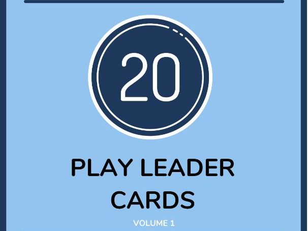 Play Leader Activity Cards