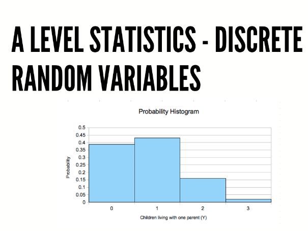 Discrete Random Variable - A level Statistics