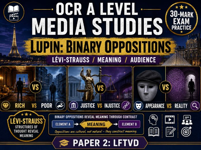OCR A-Level LFTVD Media Language Lévi-Strauss Theory Recap