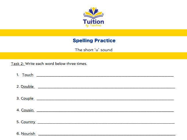 8. Year 4 - Creative Writing & Spelling