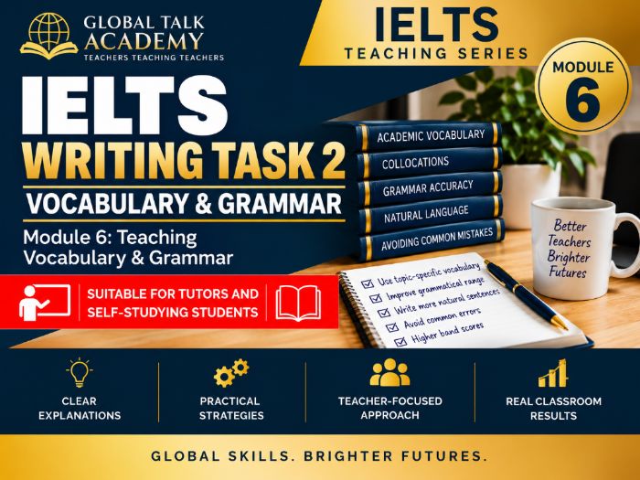 IELTS Task 2 Vocabulary & Grammar | Module 6