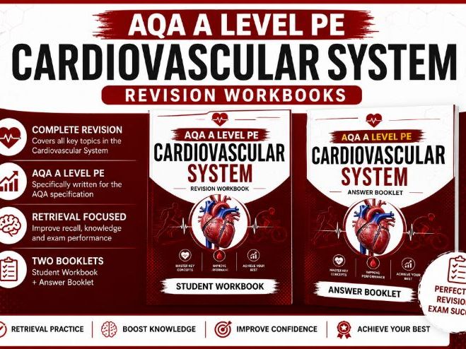AQA A Level PE – Cardiovascular System Revision Workbooks