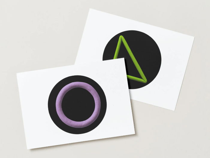 Playdough Circles & Triangles