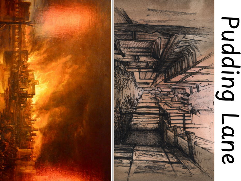 The Great Fire of London Display
