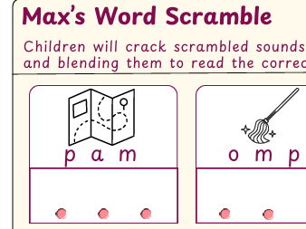 M Sound Phonics Worksheet (EYFS/KS1)