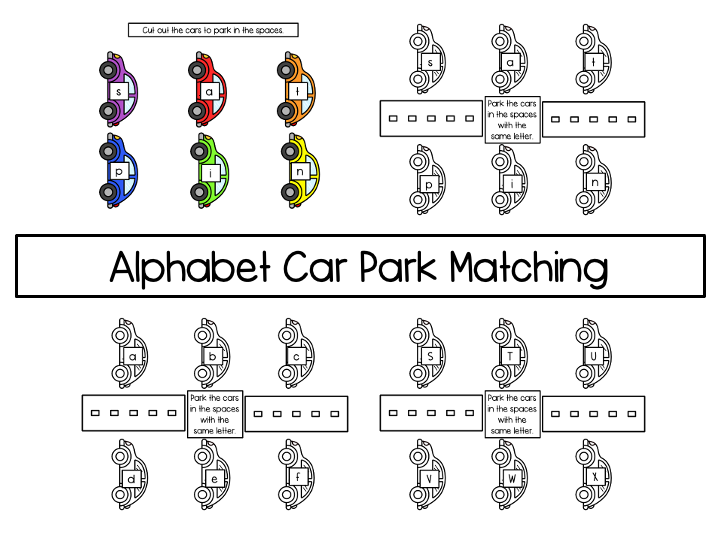 Alphabet Car Park Matching