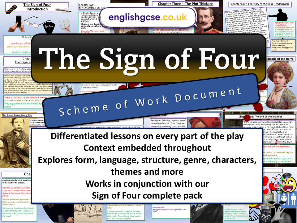 Sign of Four Scheme of Work