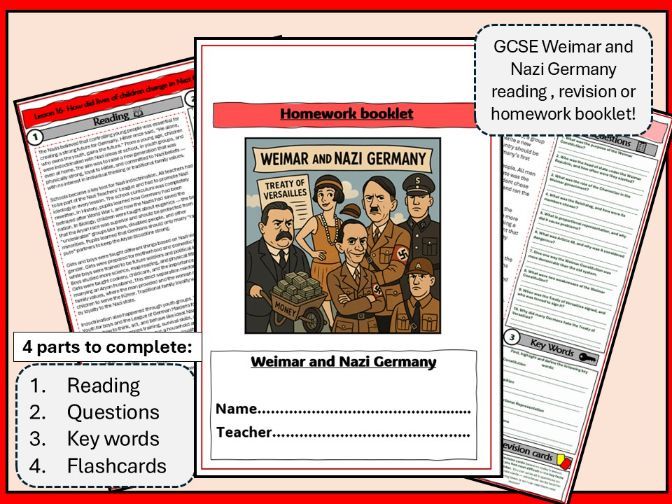 Weimar and Nazi Germany Reading Booklet