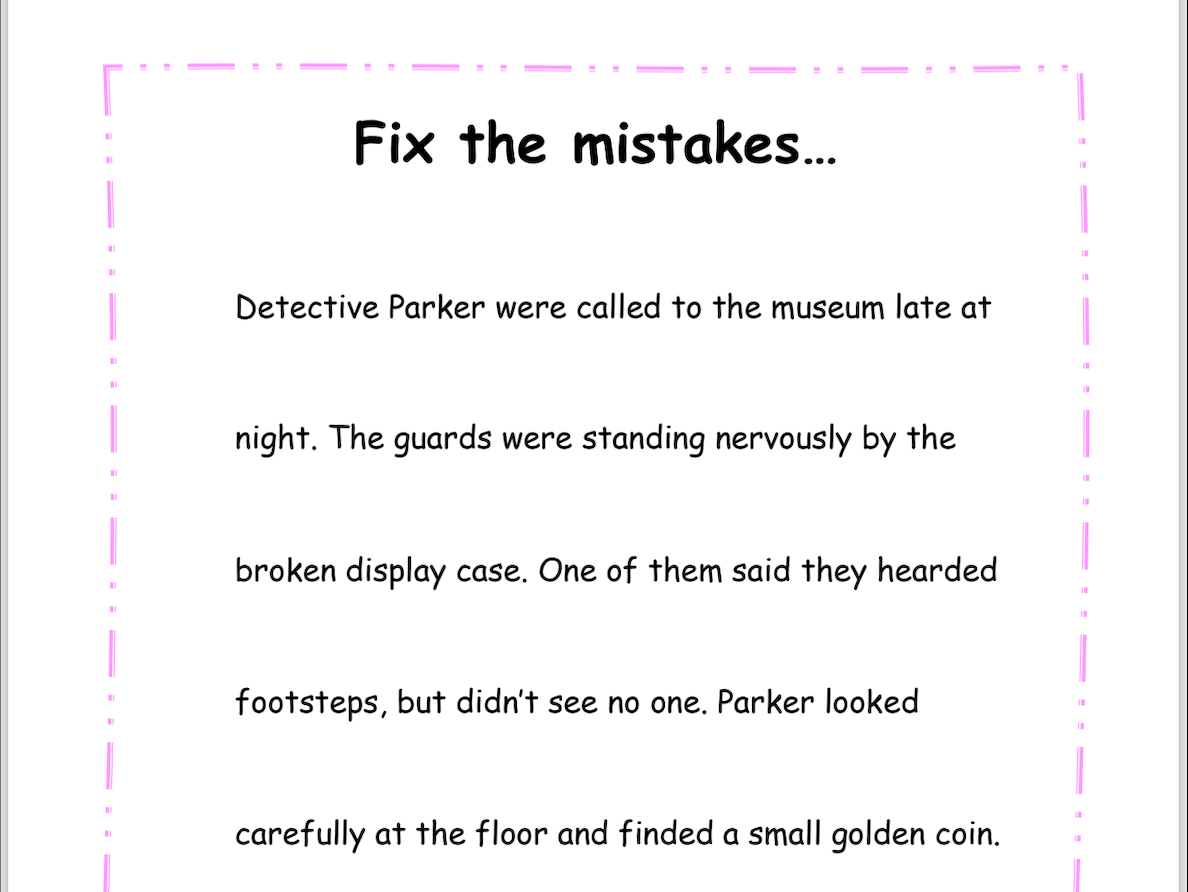 Standard English and Non Standard English - Resource pack