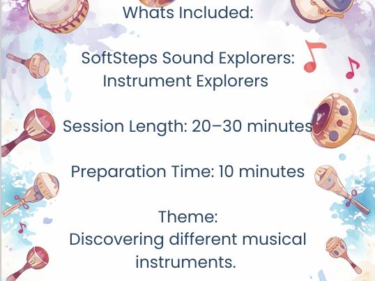 Instrument Explorers | Music, Rhythm & Movement | ASN & SEND & EYFS Resource |