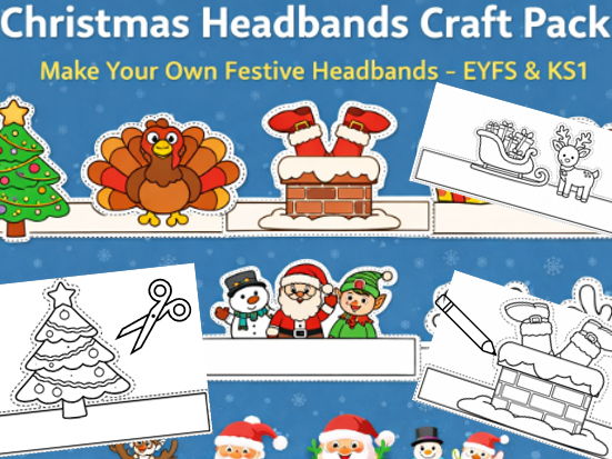 8 Jolly Christmas Headbands to Make