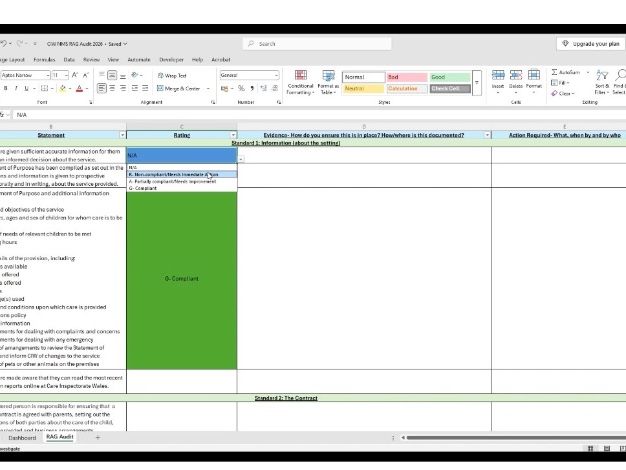 CIW National Minimum Standards 2026 Audit Tool
