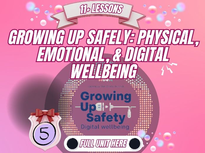 Year 5 PSHE Unit - Growing Up Safely: Physical, Emotional and Digital Wellbeing