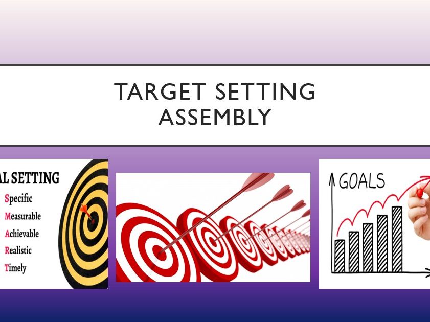 Target Setting Assembly Teaching Resources