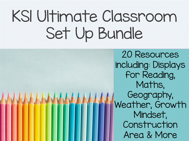 KS1 Ultimate Classroom Set Up Bundle