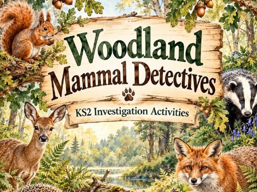 Ks2 British Mammal Detectives ( 2 FREE BONUS ACTIVITIES INCLUDED )