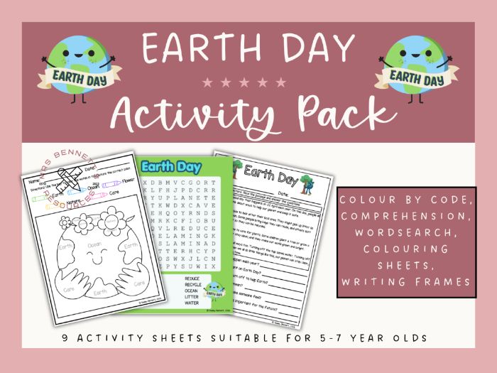 Earth Day Activities Reading Writing Comprehension KS1