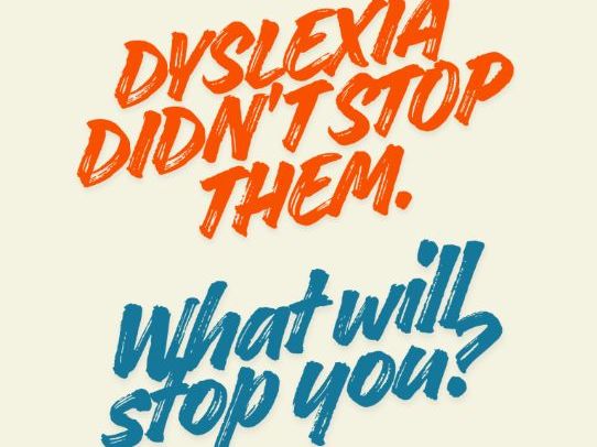 Dyslexia success display