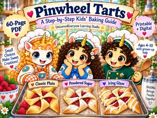 Pinwheel Tarts Baking Activity | 60-Page Illustrated Cooking & Life Skills Resource