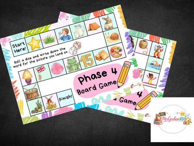 Phonics Board Game Bundle