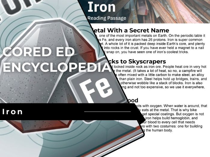 Iron Reading Comprehension Passage - Cored Ed Encyclopedia