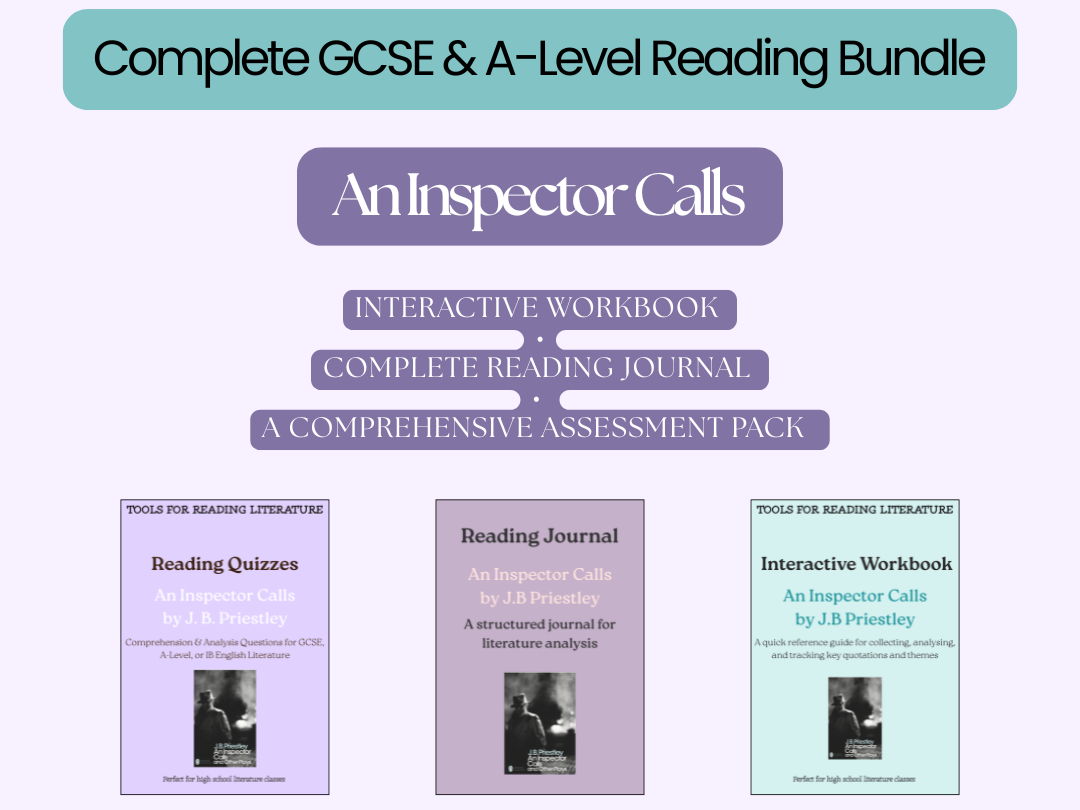An Inspector Calls – Complete GCSE & A-Level Reading Bundle