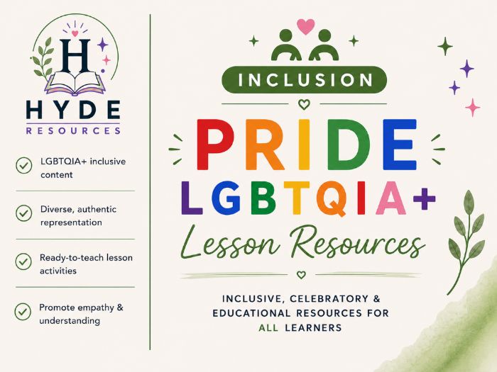PRIDE LGBTQIA+ Lesson Resources