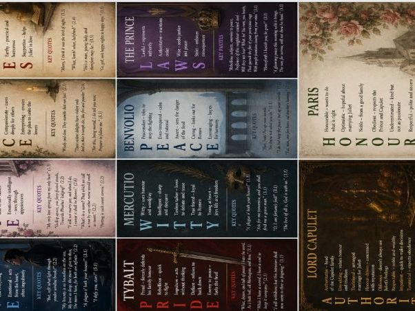 Revision Posters for AIC ACC RJ Macbeth