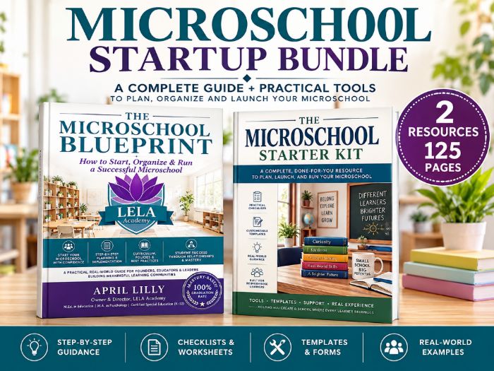 Microschool Startup Bundle | Blueprint, Checklists & Templates