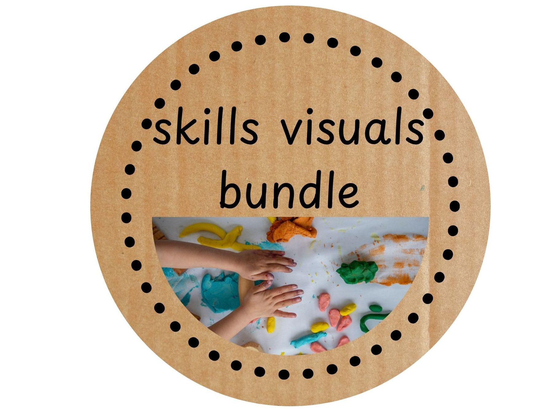 Skills visuals bundle for different areas of provision