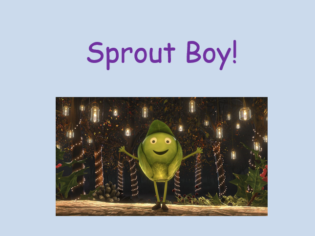 Sprout Boy - speech bubbles