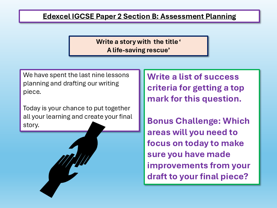 Edexcel IGCSE English Language Imaginative Writing