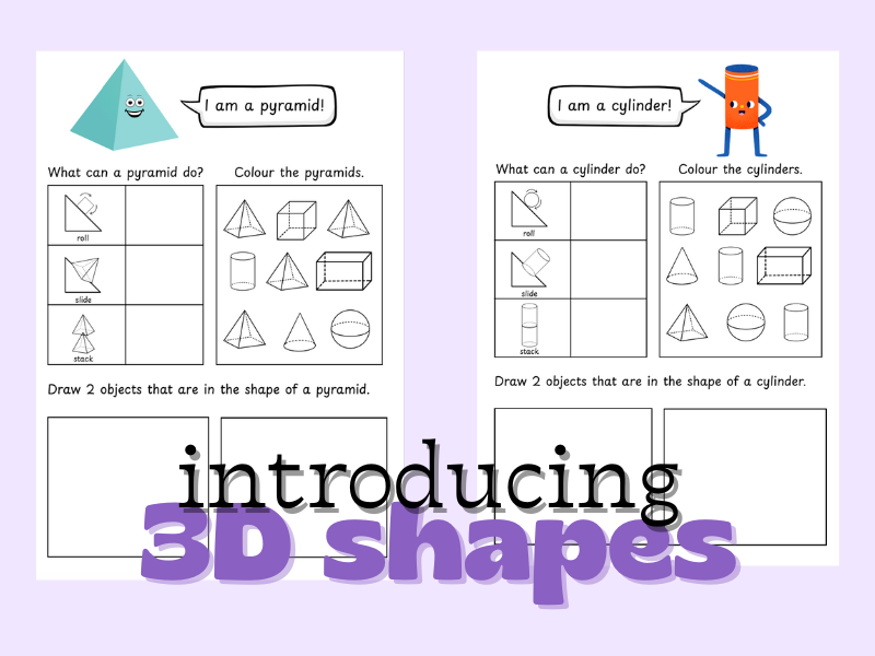 Introducing 3D shapes