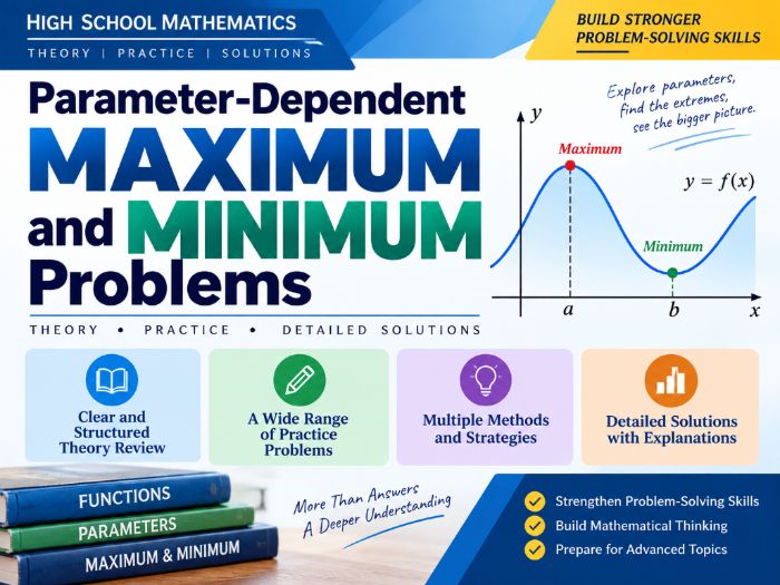 Maximum & Minimum with Parameters Worksheet