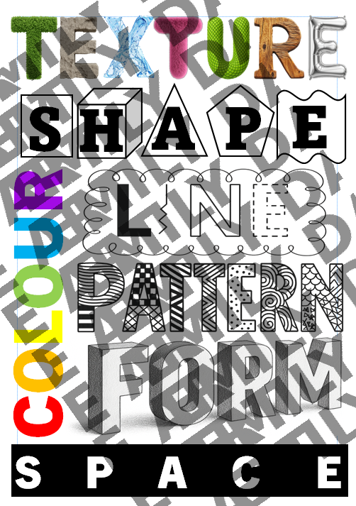The Formal Elements of Art – A4 Visual Poster (KS3/GCSE) | Teaching ...