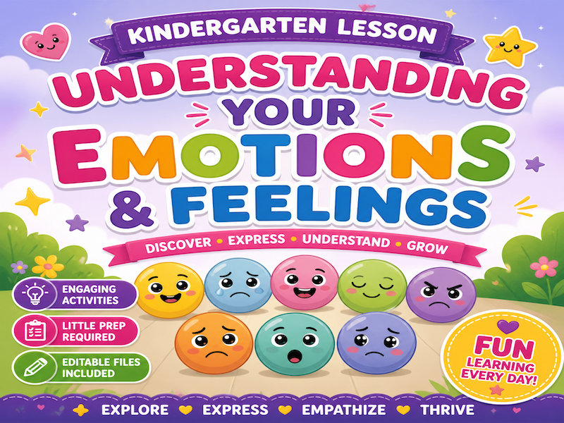 Emotions and Feelings – Primary PSHE Lesson on Emotional Awareness and Self-Regulation