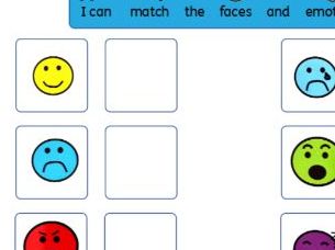 Matching Emotions PSED EYFS SEN