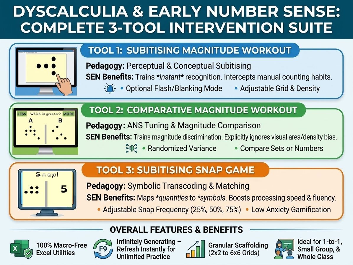 Dyscalculia & Early Number Sense Intervention Suite