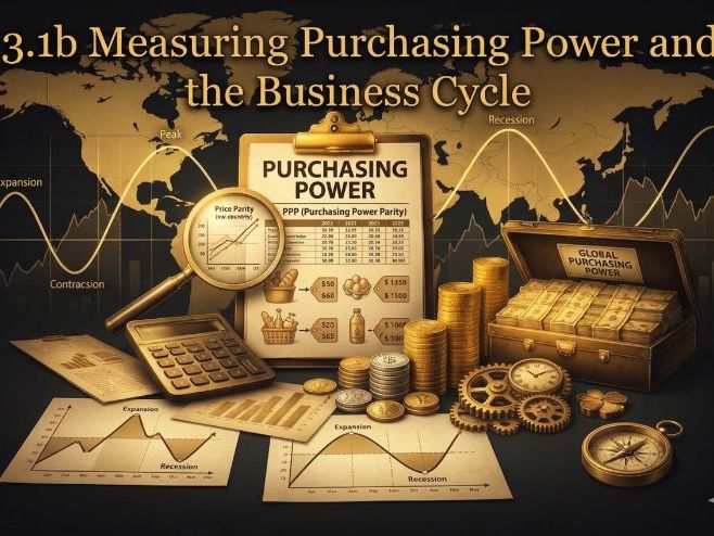 The Econ Blueprint | IB Economics 3.1b: Real GDP, PPP The Business Cycle | Student + Teacher Guide