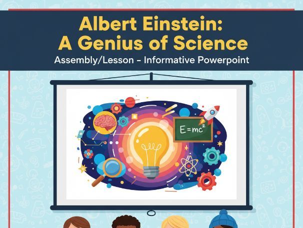 Albert Einstein - Assembly/Lesson - Informative Powerpoint