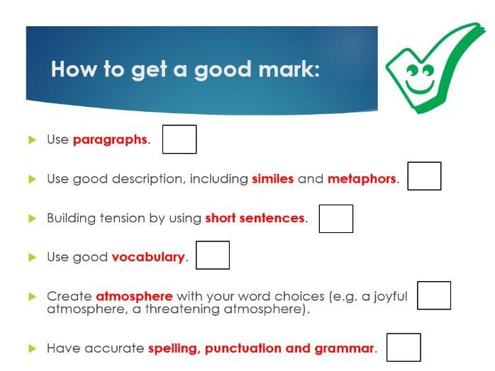 Autobiography Lesson - Assessment (Year 7)