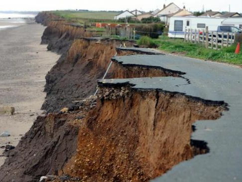 Constructive and destructive waves, Weathering and erosion, Coastal processes