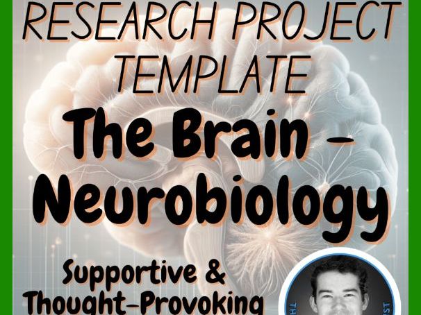 The Brain - Neurobiology | Biology / Life Science Research Project Template