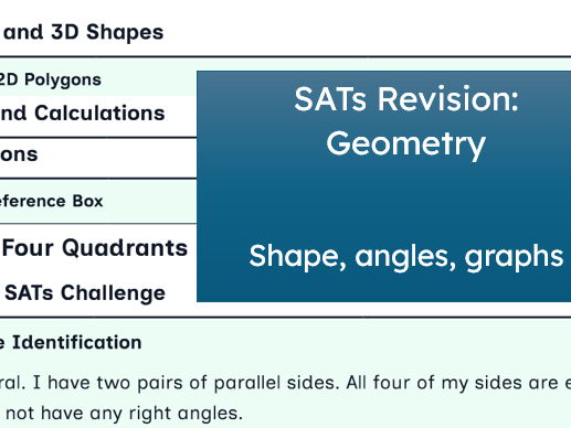 SATs Revision: Geometry