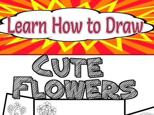 Learn How to Draw Cute Flowers