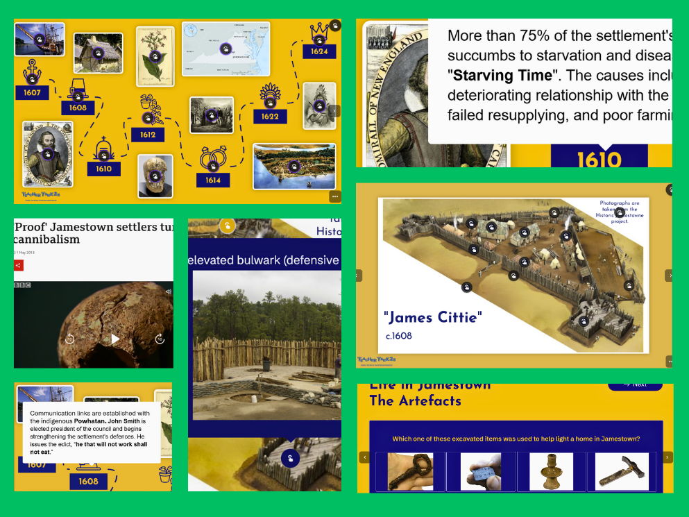 English Settlements in America: Roanoke and Jamestown