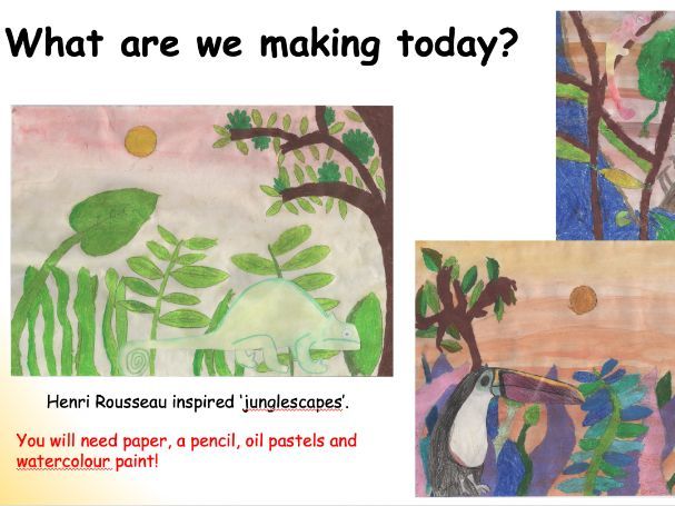 Henri Rousseau Jungle Art (With Step-by-Step Images)