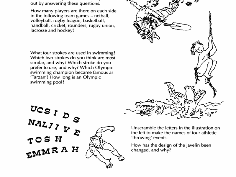 Emergency Cover Worksheets in Physical Education